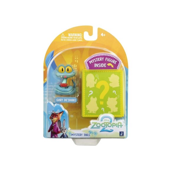 Disney Zootopia 2 Movie Mystery Tails 2" GARY DE'SNAKE & Mystery Figure Set - Picture 1 of 8